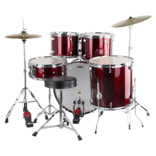 XDrum Semi 20" Studio Set Lipstick Red