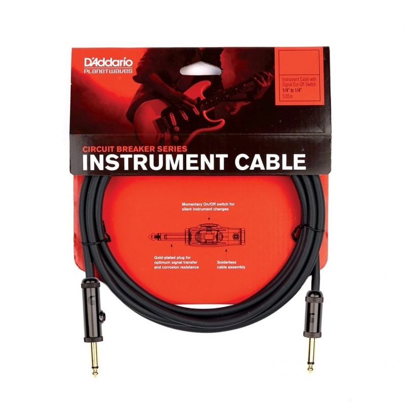 PLANET WAVES PW-AG-10 nástrojový kabel jack/jack - 3m PLANET WAVES PW-AG-10 nástrojový kabel jack/jack - 3m