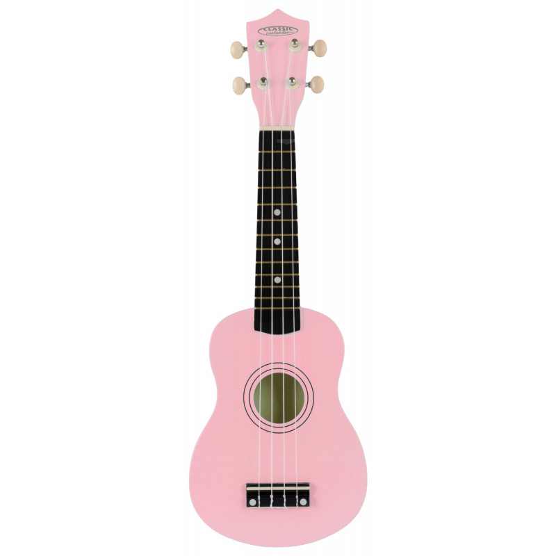 Classic Cantabile US-50 PK sopránové ukulele růžové Classic Cantabile US-50 PK sopránové ukulele růžové