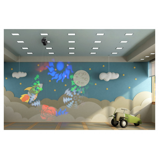 Showlite GL-8 USB-Gobo Partylight