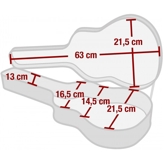 Proline kufr na koncertní ukulele