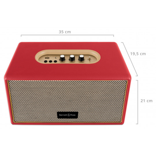 Bennett & Ross BB-860 RD Blackmore Bluetooth Akubox
