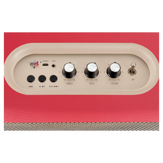 Bennett & Ross BB-820RD Blackmore Junior, červený Akubox