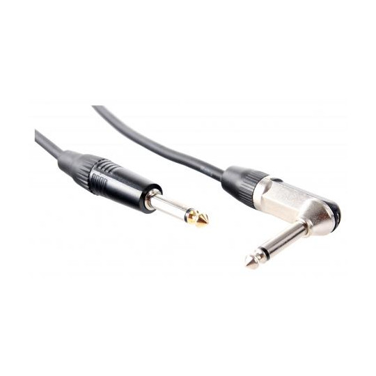 Pronomic Stage INST-A-10 nástrojový kabel lomený jack 10 m černý
