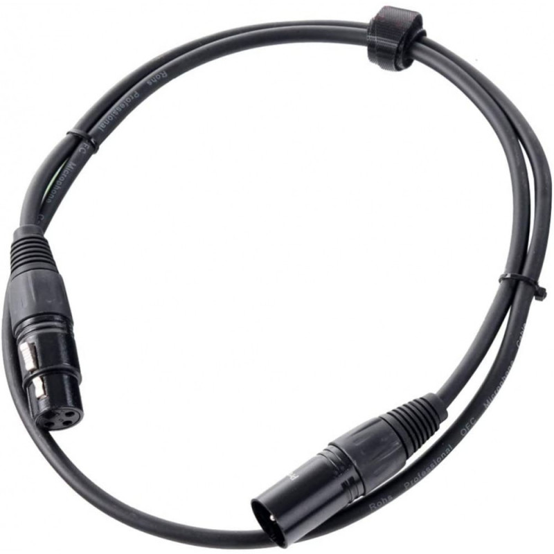 Pronomic XFXM-1 kabel XLR-XLR 1m mikrofoní Pronomic XFXM-1 kabel XLR-XLR 1m mikrofoní