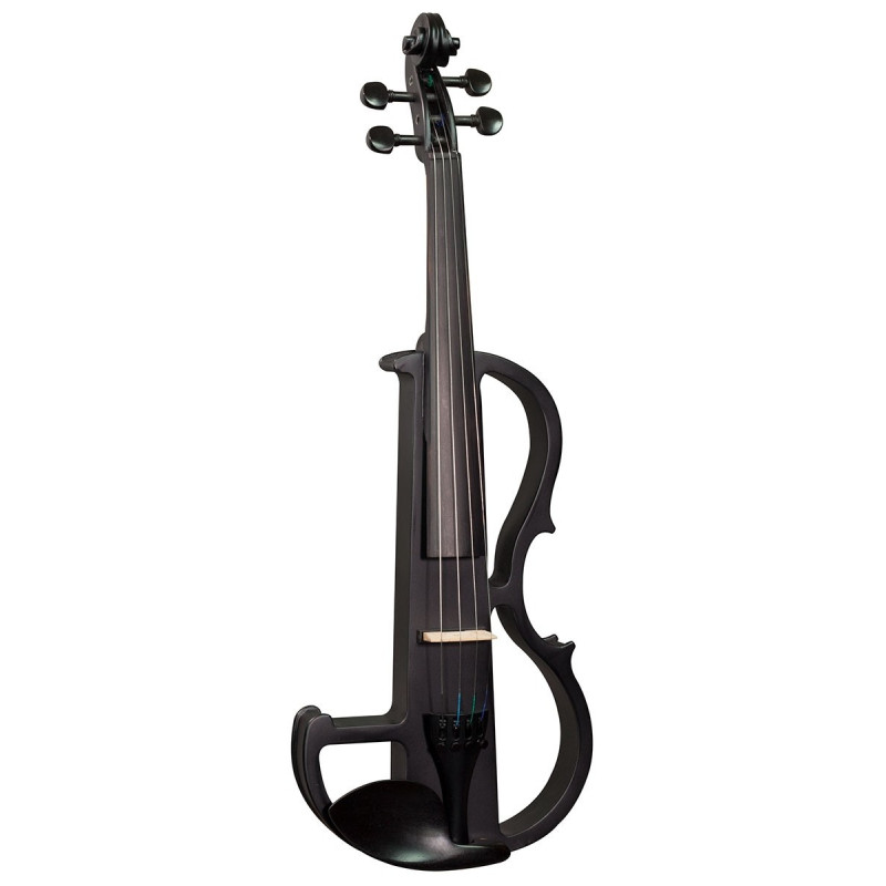 Hidersine Violin Electric Black Satin Finish Hidersine Violin Electric Black Satin Finish