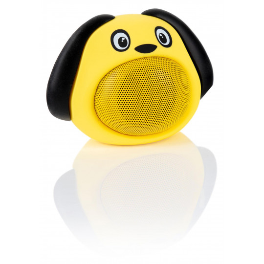 iCutes Bluetooth reproduktor žlutý pes