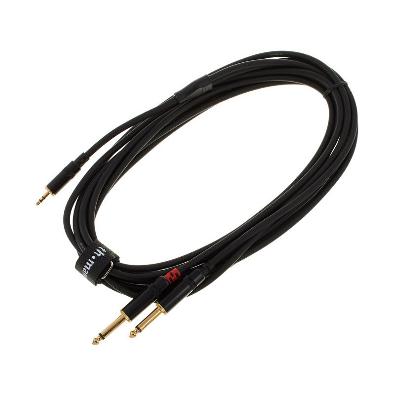 Pro Snake TPY 2030 KPP profi Y-kabel 2xJack mono-Jack 3,5 stereo Pro Snake TPY 2030 KPP profi Y-kabel 2xJack mono-Jack 3,5 stereo