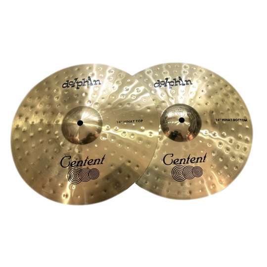 Centent Dolphin Cymbal Set 14", 16", 20", bag