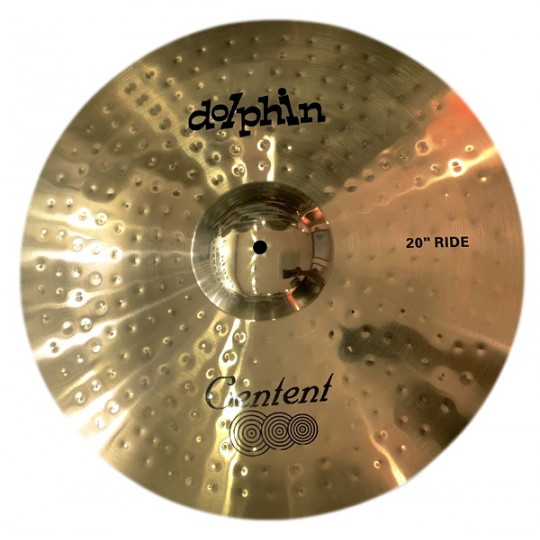 Centent Dolphin Cymbal Set 14", 16", 20", bag