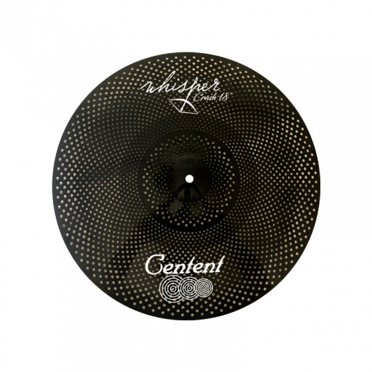 Centent Black Silent Cymbal Set 14", 16", 18", 20", Bag