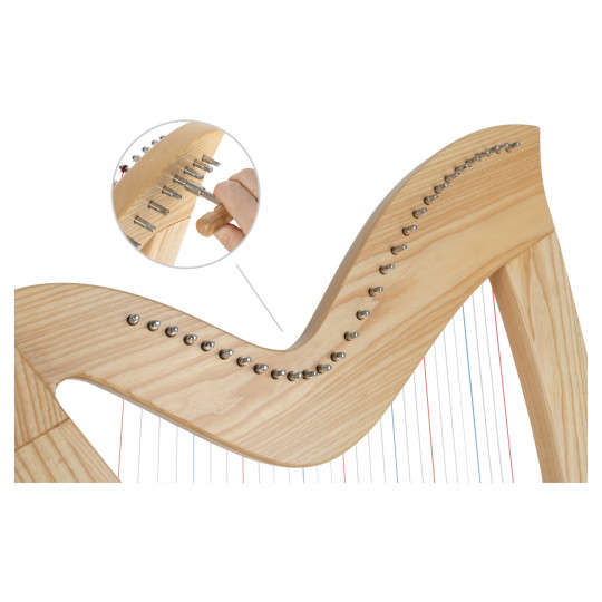 Classic Cantabile H-29 keltská harfa s 29 strunami