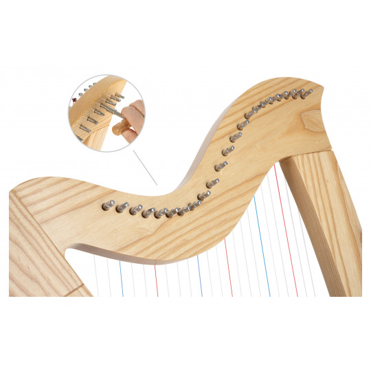 Classic Cantabile H-22 keltská harfa s 22 strunami