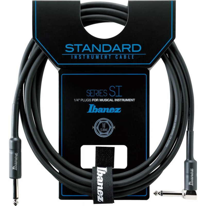 Ibanez SI10L nástrojový kabel 3,05m lomený Ibanez SI10L nástrojový kabel 3,05m lomený