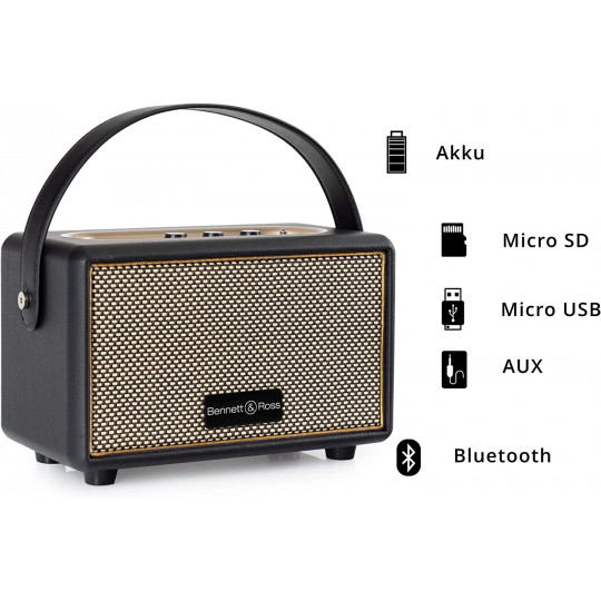 Bennett & Ross BB-820 Blackmore Junior Bluetooth Akubox