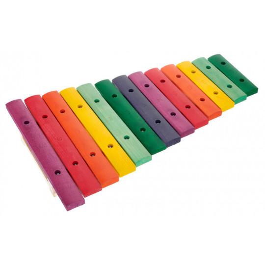 Goldon xylofon v barvách Boomwhackers h2 - g4