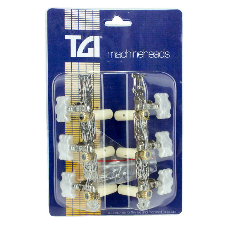 TGI TG443 ladící mechanika klasická kytara nikl TGI TG443 ladící mechanika klasická kytara nikl