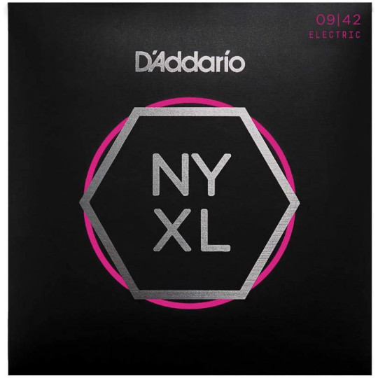 D'Addario NYXL0942 struny pro el. kytaru 9'