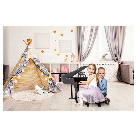 FunKey MGP-30 WH Mini křídlo černý lesk