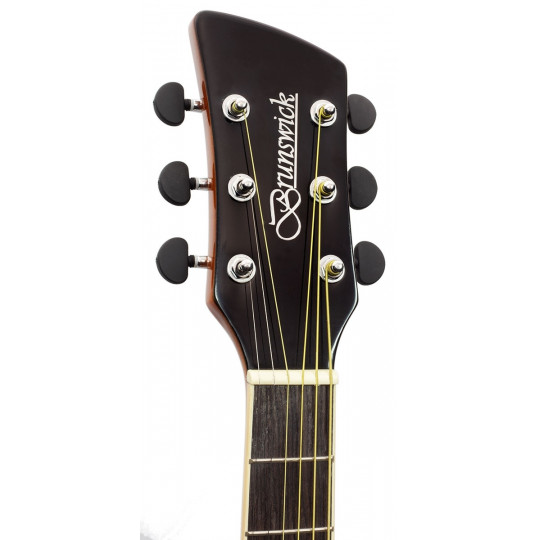 Brunswick Dreadnought kytara Natural LH