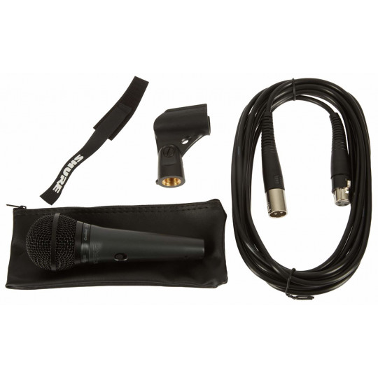 SHURE PGA58-XLR-E - DYNAMICKÝ  MIKROFON PRO ZPĚV , XLR-XLR () (X)