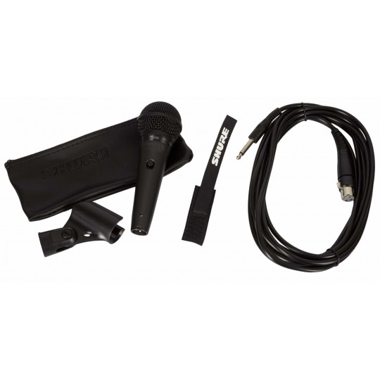 SHURE PGA58-QTR-E - DYNAMICKÝ  MIKROFON PRO ZPĚV , XLR-QTR () (X)
