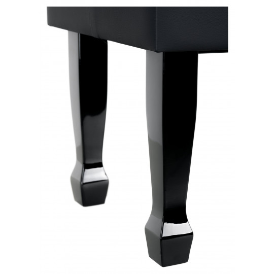 Proline klavírní stolička model W černý lesk