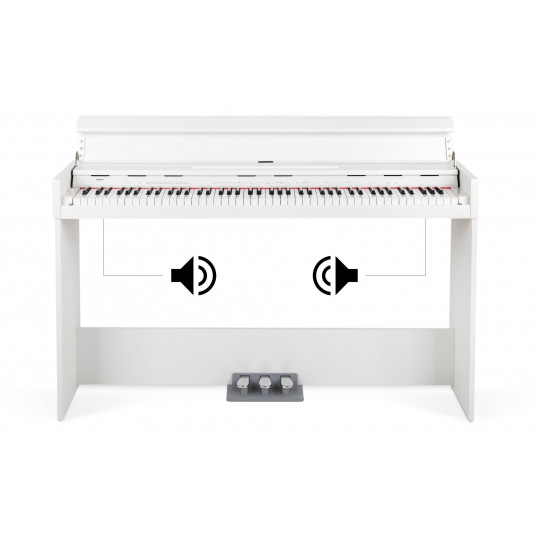 FunKey DP-1088 WM digitální piano bílé