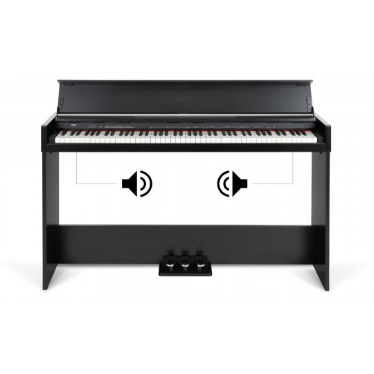 FunKey DP-1088 WM digitální piano černé