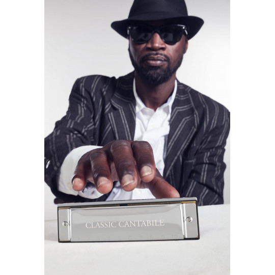 Classic Cantabile AHB-250 Alabama Blues Harmonika G dur