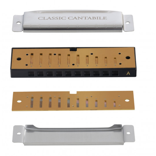 Classic Cantabile AHB-250 Alabama Blues Harmonika A dur