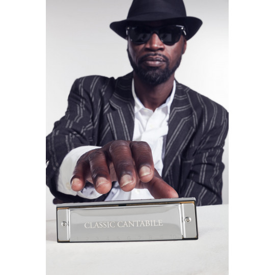 Classic Cantabile AHB-250 Alabama Blues Harmonika A dur