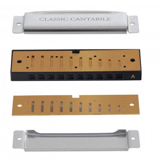Classic Cantabile AHBS-7 Alabama Blues Harmonika Set