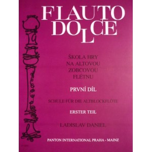 flauto dolce 1 - alto by l.daniel škola hry na altovou zobcovou
