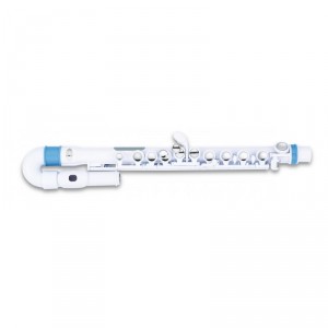 NUVO jFlute Kit White Blue - dětská příčná flétna