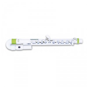 NUVO jFlute Kit White Green - dětská příčná flétna