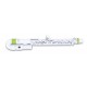 NUVO jFlute Kit White Green - dětská příčná flétna