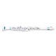 NUVO Clarinéo Standard Kit White/Blue - dětský klarinet