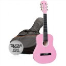 Klasická kytara paket 1/4 Ashton SPCG 14 PK Pack (růžová)