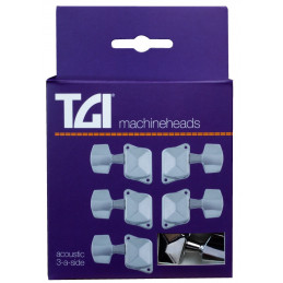 TGI TG412 ladící mechanika akustická kytara nikl