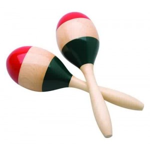 Ashton - Maracas dřevěné - 24,5cm 