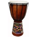 Etno - Djembe malované, výška 30cm