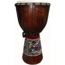 Etno - Djembe malované, výška 40cm