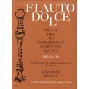 FLAUTO DOLCE 2 - SOPRANO by L.Daniel škola hry na sopránovou zobcovou flétnu