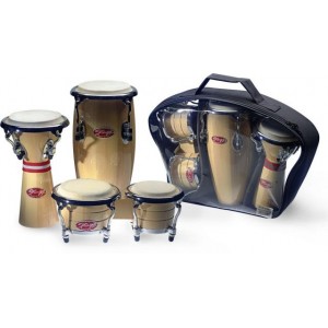STAGG BCD-N set - Sada malých dřevěných perkusí