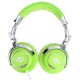 Pronomic SLK-40PK StudioLife sluchátka -  zelené