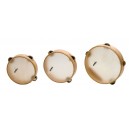 GOLDON - tamburína s blánou a chřestítky - 18cm (35310)