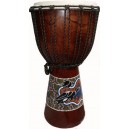 Etno - Djembe malované, výška 40cm
